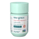 True Grace One Daily Women 's Multivitamin Fermented Minerals, 유기 Adaptogens & 버섯 전체 바디 밸런스, 면역, 에너지, 뷰티 지원 - Non-GMO, 글루텐 무료, Soy Free - 30 Vegan Tablets