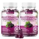 GGlucosamine Chondroitin Gummies Sugar Free, Chondroitin MSM & Turmeric를 가진 여분 힘 1500mg 글루코사민, 남자 & 여자 합동 건강을 위한 합동 지원 보충교재 (120의 조사 2))