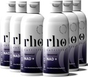 Rho Nutrition Liposomal NAD + - 액체 보충 지원 흡수를 돕기 위해 설계 - NAD +의 활성 형태 정상적인 세포질 건강, 건강한 노후화, 에너지 대사 및 활력 – 6 팩