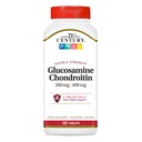 21 세기 글루코사민 Chondroitin 500/400mg - 두 배 힘 정제, 180 조사