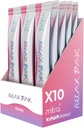 Mitra9 Kava Powder RelaxPak - Kandy Kava Extract Powder Packets | Mood Enhancer | Plant Based | 천연 Calm 및 Clarity | 간편한 오픈 싱글 슬링 스틱 (10)