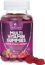 비타민 A, C, D, B12을 가진 성인을 위한 Multivitamin Gummies - 여성 & 남자를 위한 비타민 & 무기를 가진 매일 영양 지원을 위한 Gummy Multivitamins, 성격의 다 VIT 비타민 - 60 Gummies