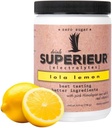 Superieur Electrolytes – 식물 기반 전해질 보충물 / 해수 용 광물 & 복구 - Keto Friendly, Non-GMO, Zero Sugar, Vegan Healthy Sports Drink Powder – Lola Lemon (70 서빙)