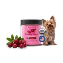 kin+kind Dog Supplement Powder - 건강한 면역을위한 개 및 고양이를위한 보충 - Bladder Support - 유기농 크랜베리, 블루 베리 및 코코넛과 천연 공식 - 미국 - 4 온스 (중간)