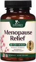 Menopause 여성용 보충제 - Black Cohosh와 Menopause Relief Support Probiotics, Mild Hot Flashes & Night Sweats & PH Balance Support Supplement - 60 캡슐