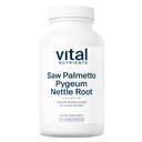 Vital Nutrients Saw Palmetto with Pygeum & Nettle Root - Vegan Saw Palmetto for Men Supports 건강한 전립선 기능 * - 글루텐, 낙농장, Soy Free - 120 캡슐