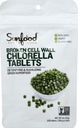 Sunfood Superfoods Chlorella 정제 - 클로로필, 클로렐라 보충교재, 클로로필 알약, 브로큰 세포 벽 조류 캡슐, 비 GMO, Vegan - 2개 oz 부대