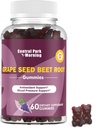 포도씨 설탕 Beet 에너지 Gummies, Nitric 산화물 및 혈압 지원, 포도씨 추출물 & 비 GMO Beet 뿌리 Gummies, 포도 풍미
