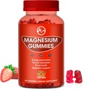마그네슘 Gummies 100mg 고강도 - 과일 풍미 거미 곰, 건강한 무기물 보충교재는 근육, 에너지 & 소화를 승진시킵니다