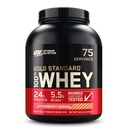 최적 영양 골드 표준 100 % Whey Protein Powder, Strawberry Banana, 5 파운드 (패키지 May Vary)