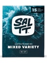 SALTT Electrolytes Powder Packets, 모든 것들 혼합 다양성 팩 (15 패킷) - 마그네슘, 칼륨, 나트륨, Trace Minerals - Vegan & Gluten Free - 여행 필수품 - 미국에서 만든