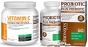 Bronson Probiotic 50 억 CFU + 애플 폴리 페놀 & 파인애플 과일 추출물 비타민 C 분말 순수한 아스코르브산 수용성 정밀한 비 GMO 결정에 Prebiotic