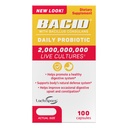 Bacid Daily Probiotic with Bacillus Coagulans, 소화 건강을위한 다이어트 보충, 100 캡슐