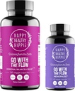행복한 건강한 Hippie는 교류 Menopause 지원 & 여자를 위한 교류 호르몬 균형으로 이동하십시오 (180ct)