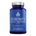 Thrivous Serenity Nightly Nootropic – 수면 & 휴식 공식 KSM-66 Ashwagandha, L-Theanine, 마그네슘 글리세린 & Melatonin - 60 Vegan 캡슐