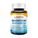 Lovita Triple Magnesium Complex 500mg, 높은 흡수 및 효능 공식, 글리세라이드, 시트레이트 & 산화물, 지원 수면, Relaxation, Heart, Nerves & Bone 건강, 180 Vegan 캡슐