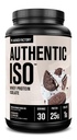 Jacked Factory Authentic ISO Grass Fed Whey Protein Isolate Powder - 낮은 Carb, Non-GMO 근육 건물 단백질 w / 필러, 포스트 운동 회복, 쿠키 및 크림