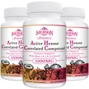 1500mg Liposomal 활동적인 Hexose Correlated 보충교재, 자연 버섯 추출물, 면역 체계, 간기능을 가진 360의 연약한 젤 베타 글루칸은, T 세포 & 살인자 세포 활동을 유지합니다
