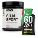 BARE PERFORMANCE NUTRITION BPN G.1.M. 스포츠 내구시간 훈련 연료 & Go 젤 내구시간 젤 Apple Cinnamon 번들
