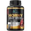 Horny Goat Weed Extra Strength Blend, 120 캡슐, w. Maca, Arginine, Ginseng, Tribulus, Tongkat, Libido, Stamina, Energy Support, Non-GMO Formula, 120 캡