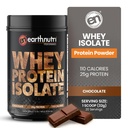Whey Isolate Protein Powder – 근육 회복 및 성장을위한 포스트 운동 회복 분말 – 25g Protein – 쉽게 소화 가능 – 비 GMO & 글루텐 프리 – 초콜릿 맛 – 20 서빙 (1.41 파운드)