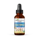 Focus and Attention Supplements 1oz - Serene 및 Genius Mind 용 Kids & Natural Moringa Extract를위한 Ashwagandha가있는 Focus 보충제 - 어린이를위한 비 GMO 초점 비타민 - 미국에서 제조