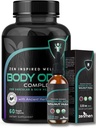 전반적인 웰빙 뭉치: 몸 냄새 보충교재와 녹색 까만 호두 Tincture 뭉치