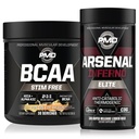 PMD Sports Arsenal X Inferno Superior Fast-Acting Liquid Gel Thermogenic Fat Burner (120 액체 젤) 복구 및 성능을위한 스포츠 BCAA - 해변에서 재미 (30 서빙)