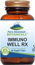 순수한 산 식물 Immuno 우물 RX - 유기 Astragalus Echinacea 마늘 Maitake Shiitake 버섯 벌꿀 & beta Glucan를 가진 고저 모자
