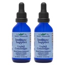 Eidon Ionic Minerals Immune Support Supplement Liquid Concentrate - 아연, 셀레늄, 지원 및 유지 Immune 시스템, Bioavailable, No Preservatives - 2 oz (팩 2)