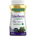 자연의 Bounty Elderberry Gummies, 규정식 보충교재, 비타민 A, C, D, E 및 아연, 100 mg, 120 Gummies를 포함합니다