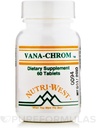 Vana-Chrom - Nutri West 60 태블릿