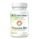 클라크 비타민 B12 보충 교재, 1mg, 50 젤라틴 캡슐