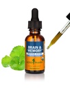 허브 Pharm 유기 Nootropic 뇌 및 기억 보충 Ginkgo Biloba 액체 추출물 : Mental Focus Support, Ginkgo Supplement, Vegan, Gluten-Free, Non-GMO, 1 Oz를위한 빠른 흡수