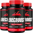 (3 팩) Erecboost 캡슐, 모든 자연적인 진보된 공식, 180의 캡슐