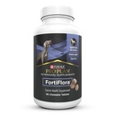 Purina Pro Plan 수의사 보충제 FortiFlora Probiotics for Dogs Chewable Tablets for Digestive Gut Health and Diarrhea - 90 ct. Canister