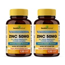 남성과 여성을 위한 아연 50mg 캡슐, 240 조사 | 면역 체계 지원을 위한 높게 흡수성 아연 보충교재 | Zink 50 mg Mono Methionine Chelated Complex | 도움으로 피부 건강 & 전반적인 면역