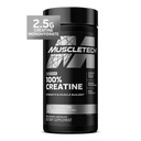 MuscleTech Platinum Creatine Monohydrate 캡슐 - Creapure Creatine Pre & Post 운동 근육 빌더, 근육 회복 및 에너지 부스트 남성 및 여성을위한 보충 - 100 Veggie 알약