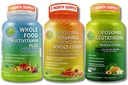 Immune & 여성 & 남자를 위한 매일 웰니스 지원 뭉치 – Liposomal 비타민 C 1500mg + Vegan 전체적인 음식 Multivitamin 아니 철 + Liposomal Glutathione 500mg – Vegan, 비 GMO, 청결한 매일 웰니스 지원