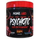 Insane Labz Hellboy Edition, 높은 자극제 전 운동 분말 및 베타 Alanine, L Citrulline 및 카페인, Boosts Focus, Energy, Endurance, Nitric Oxide Levels, 35 Srvgs, Blue Rasp와 부스터 없음