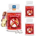 SPORTLEGS Fast Fitness Boost Pre Workout for Men and Women, Lactic Acid Supplement, Sports Endurance Fuel, Runner를위한 Endurance 보충제 - 스포츠, 120 캡슐 병, 3 팩에 대한 NSF 인증