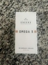 체어 오메가-3 보충 | 고 강도 550mg EPA & DHA 캡슐 당 | 90% Bioavailable, Clean Label Supplement | 심장, 뇌, 비전 및 면역 건강 지원 | Vcaps Plus, 무취 | 90 캡슐