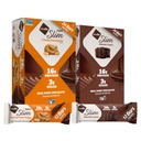 NuGo 호리 호리 호리 호리 호리 호리 호두 버터 12 바 & 브라운 크런치 12 바, 16g Protein, Keto Friendly, 글루텐 무료, 24 카운트