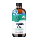 Vimergy 액체 B12 리필 – 빠른 흡수 뇌 지원 – 에너지 지원 보충 – USDA 인증 유기, Vegan, 비 GMO – 240 서빙 (240 mL)