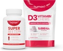 인간적인 SuperBeets 잎 뿌리 캡슐 및 D3 Chews