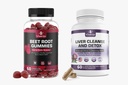 홀리스틱 웰빙 콤보: Liver Support & Beet Root Gummies