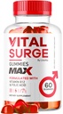 Vital Surge - 남자 Gummies, Vital Vita Surge 최대 힘 1050 MG, VitalSurge 보충교재 지원 거미 진보된 공식, 우수한 비타민 Gomitas (60의 Gummies)를 위한 Vital 큰 파도