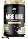 REDCON1 MRE Lite Whole Food Protein Powder, Vanilla - 동물 단백질 혼합과 낮은 Carb & Whey 무료 식사 교체 - MCT Oils (20 서빙)로 만든 Digest Supplement에 쉽게
