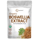 유기 Boswellia Serrata 추출물 분말, 8 Ounce, 65% Boswellic 산을 가진 순수한 Boswellia 보충교재는, 합동, 무릎 및 뼈 건강, 비 GMO, 애완 동물 친절한, 인도 근원을 지원합니다