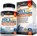 남자 50 이상을위한 매일 Multivitamin 한 번 - 심장 건강 지원을위한 보충 - 아연, A, B, C, D3, E 비타민 - 메모리 및 두뇌 건강 지원 - 전체 바디 건강에 대한 설계 - 60 조사